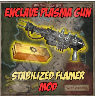 Enclave Plasma Gun: Stabilized Flamer Mod