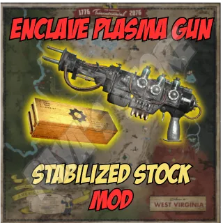 Enclave Plasma Gun: Stabilized Stock Mod