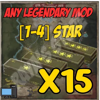 ANY 15 LEGENDARY MODS OF YOUR CHOICE
