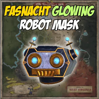 Fasnacht Glowing Robot Mask