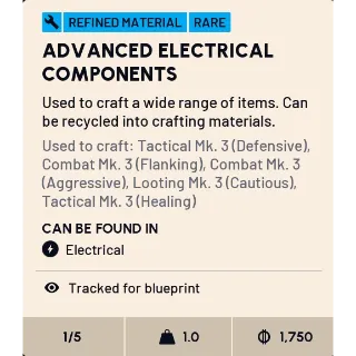 x5 Advanced Electrical Components