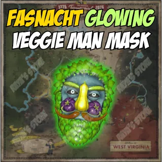 Glowing Veggieman Mask