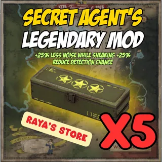 Secret Agent's Mod x5