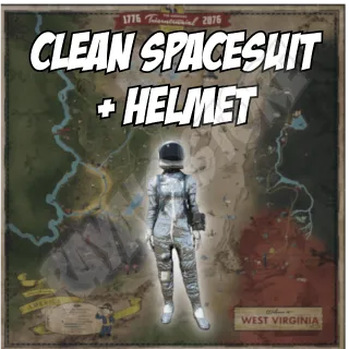 Clean Spacesuit + Helmet [RARE APPAREL]