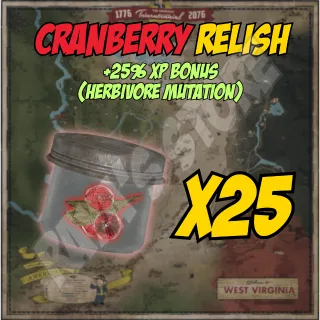 Cranberry Relish x25