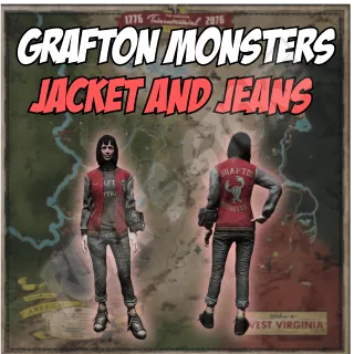 Grafton Monster jacket and jeans  [RARE APPAREL DEV ROOM]