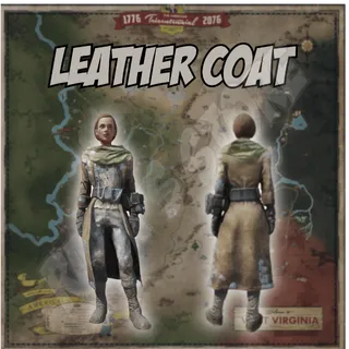 Leather Coat [RARE APPAREL]