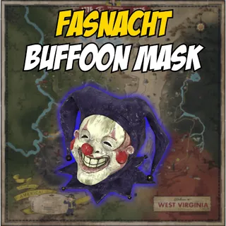 Fasnacht Buffoon Mask