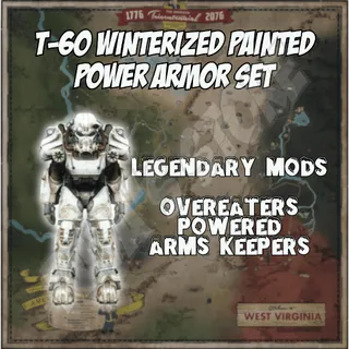 T-60 Overeater's Power Armor Winterized Paint [Rare Paint]