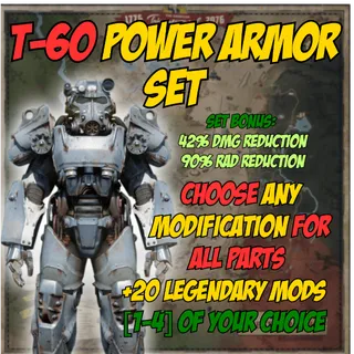 T-60 Power Armor Set