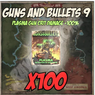 Guns and Bullets 9 x100