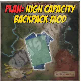 Plan: High Capacity Backpack Mod