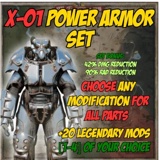 X-01 Power Armor Set