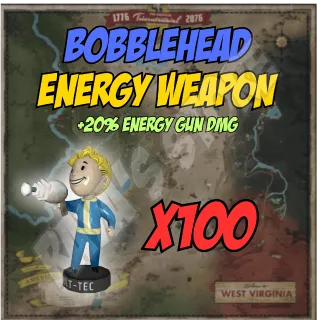 Bobblehead: Energy Weapons x100