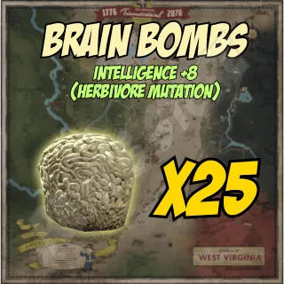 Brain Bombs x25