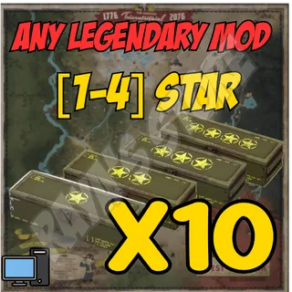 Legendary mod x10 [1-4 Stars]