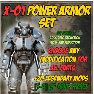 X-01 Power Armor Set