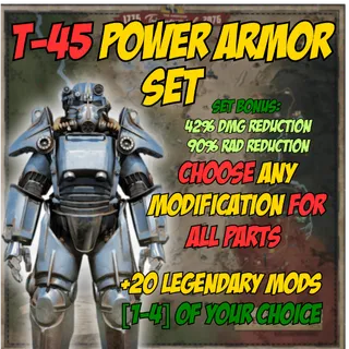 T-45 Power Armor Set