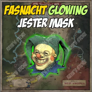 Fasnacht Glowing Jester Mask