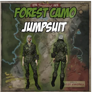 Forest Camo Jumpsuit [RARE APPAREL]