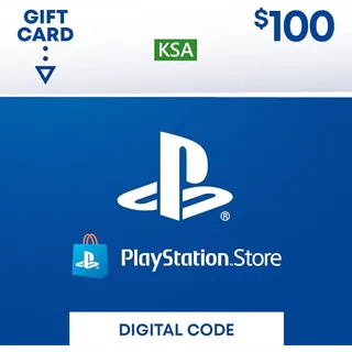 $100.00 USD PlayStation Store(KSA version)