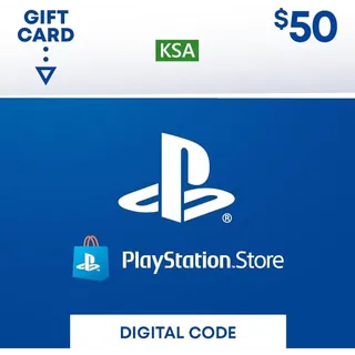 $50.00 USD PlayStation Store(SAUDI VERSION)