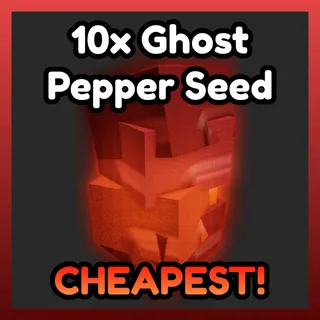 Ghost Pepper Seeds 10X |Grow A Garden 2 |Fast Delivery & CHEAPEST