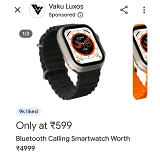 Blootooth calling smart watch offer redeem code 