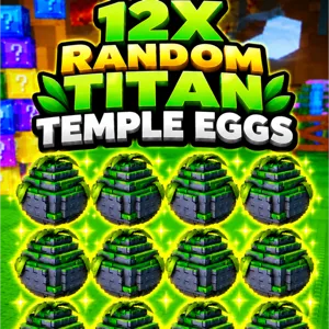 12x Random Temple Eggs
