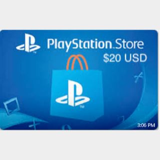 $20.00 PLAYSTATION USA