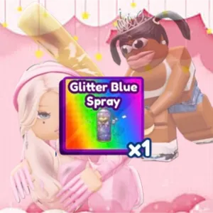 GLITTER BLUE SPRAY