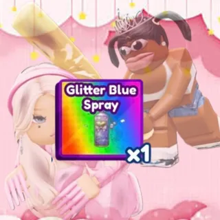 GLITTER BLUE SPRAY