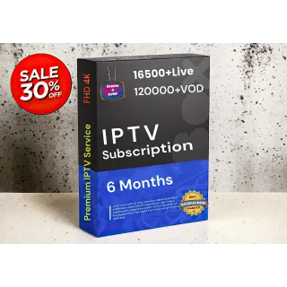 24 MONTHS IPTV SUBSCRIPTION 📺No BUFFERING - 4K QUALITY |