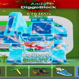 Aqua Diggoblock