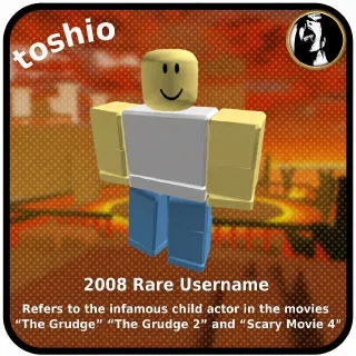 Rare User Roblox Acc