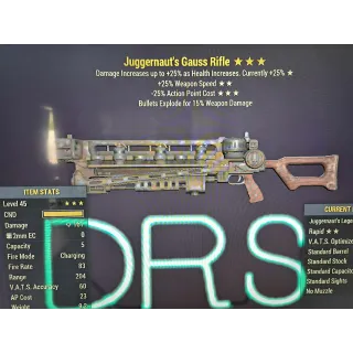 juggernaut 25 25 gauss rifle