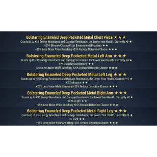 bolstering htd metal armor set