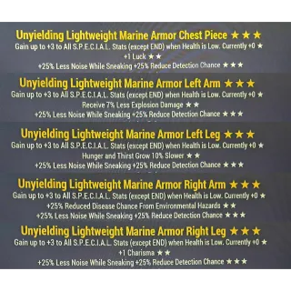 unyielding htd marine armor set