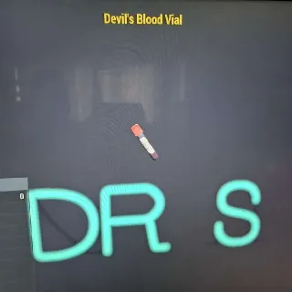 100X DEVIL'S BLOOD VIAL