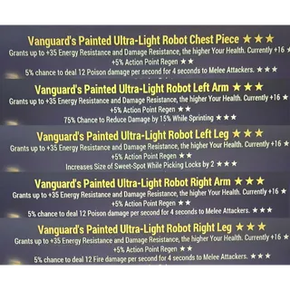 vanguard ap robot armor set