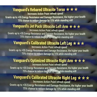 Vanguard AP sentinel ultracite set with legacy jetpack arm