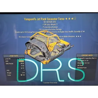 LEGACY JETPACK VANG EXCAVATOR TORSO