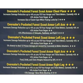 overeater ap forest scout armor