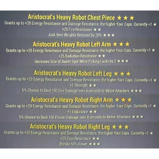 aristocrat heavy robot armor ***