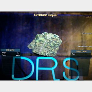 forest camo jumpsuit