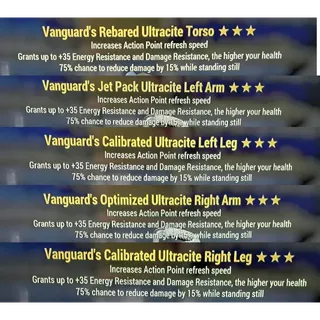 Vanguard AP sentinel ultracite set with legacy jetpack arm