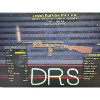 vampire 25% FFR 15% fr radium rifle