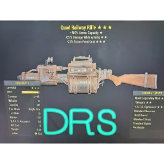 quad 25%dwa 25%lvc railway rifle