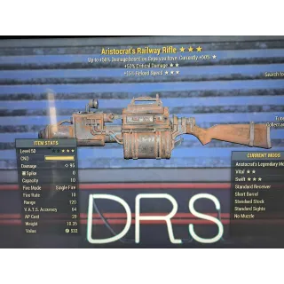 aristocrat 50crit 15fr railway rifle