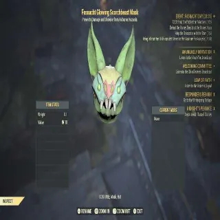 Glowing Scorchbeast Mask